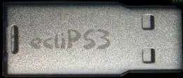 Dispositivo USB llamado "dongle" que permitía ejecutar homebrew en PS3.