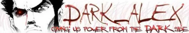 Dark_Alex y su banner utilizado en los foros.