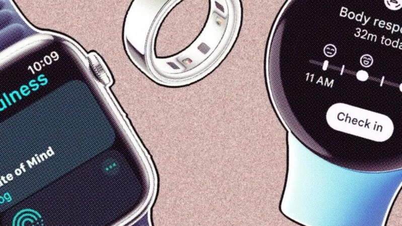 Dos smartwatch y un anillo.
